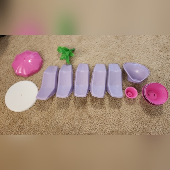 Barbie 1987 Doll Dream Patio Party 13 PIECES - Picture 1 of 1
